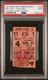 Tony Kubek 1st Game @ Yankee Stadium Psa Ticket 1957 New York Yankees Boston