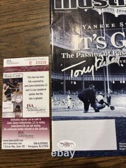 Tony Kubek NEW YORK YANKEES SIGNED SI Yankee Stadium It's Gone JSA COA