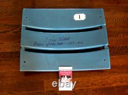 Tony Kubek Rookie Of The Year 1957 A. L. Yankees Signed Auto Stadium Seatback Jsa