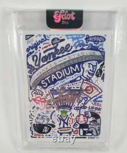 Topps Iconic Stadium Series YANKEE STADIUM Proof /25 Signed by EFDOT