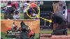 Umpire Nick Mahrley Carted Off In A Neck Brace After Giancarlo Stanton S Broken Bat Hits Him