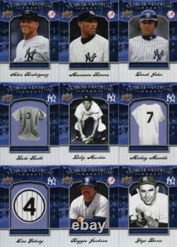 Upper Deck MLB New York Yankees Yankee Stadium Legacy 100 Card Set