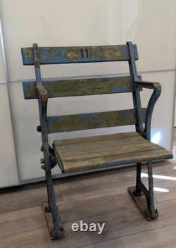 VINTAGE #11 Original YANKEE Stadium SEAT 1923-1973 Unrestored, original paint