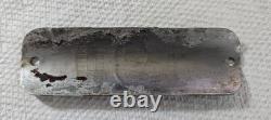 VINTAGE 1923 YANKEE STADIUM Metal Seating Post Plaque SECTION 19D RUTH GEHRIG