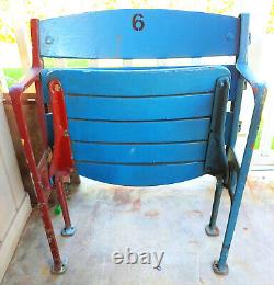 VINTAGE YANKEE STADIUM SEAT Jeter Judge Mantle Gehrig DiMaggio Ruth Munson Maris