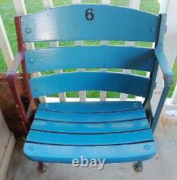 VINTAGE YANKEE STADIUM SEAT Jeter Judge Mantle Gehrig DiMaggio Ruth Munson Maris