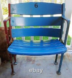 VINTAGE YANKEE STADIUM SEAT Jeter Judge Mantle Gehrig DiMaggio Ruth Munson Maris
