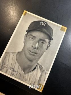 Vintage 1948-49 Joe DiMaggio New York Yankees Stadium Souvenir Photo Original EX