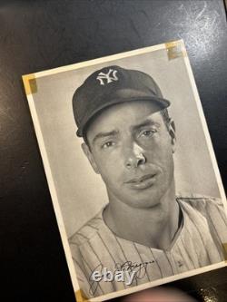 Vintage 1948-49 Joe DiMaggio New York Yankees Stadium Souvenir Photo Original EX