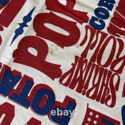 Vintage 50/60s New York Yankees Stadium Food Pop Art Cotton Tablecloth 48x111