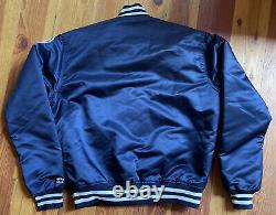 Vintage 90's Yankees Stadium Satin Bomber Jacket MLB Sz L Excellent