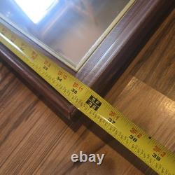 Vintage 90s Bud Light Beer Bar Sign Mirror New York Yankee Stadium LARGE 36x28