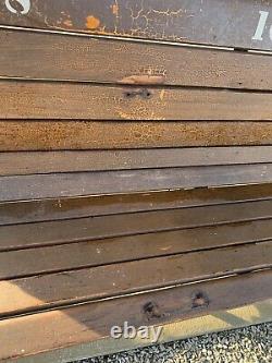 Vintage Baseball Stadium 67 Wooden Bench Seat 67 x 32 NEW YORK YANKEES RUTH