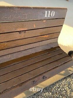 Vintage Baseball Stadium 67 Wooden Bench Seat 67 x 32 NEW YORK YANKEES RUTH