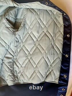 Vintage Felco New York Yankees Size XL Satin & Quilted Stadium Jacket NICE