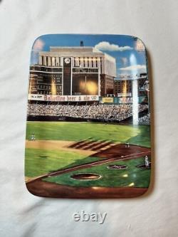 Vintage New York Yankee Stadium Panoramic Collectible Danbury Mint Plate Set Vintage New York Yankee Stadium Panoramic Collectible Danbury Mint Plate Set
