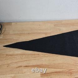 Vintage New York Yankees Bronx Pennant Yankee Stadium Uncle Sam Wool Black
