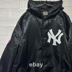 Vintage New York Yankees Stadium Jumper Majestic Logo Embroidery Patch XL