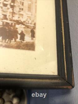 Vintage Photo/Print/Reprint Old Yankee Stadium Babe Ruth New York Inscribed