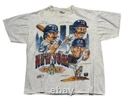 Vintage Stadium Stars New York Yankees The Bronx Company T Shirt (Size XL)