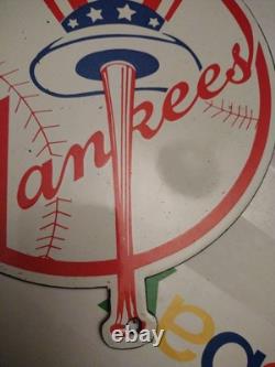 Vintage Yankee Stadium MLB Baseball Bronx New York Porcelain Sign