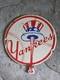 Vintage Yankees Porcelain Sign Stadium 7.5&times;8