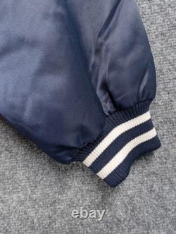Vtg New York Yankees Stadium Satin Jacket Majestic Mens 2XL Bomber Varsity EUC