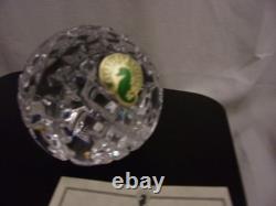 Waterford Crystal New York Yankee Stadium Baseball Paperweight #25/2008
