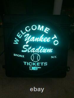 Welcome To Yankee Stadium Bronx New York Traffic Light Sign Sports Novelty