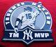 Yankees 3d Thurman Munson Sign Art Jersey New York Baseball Stadium