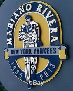 YANKEES 3D numbers SET of six 3-D signs Jersey New York NY baseball Fame Stadium