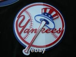 YANKEES 3D top hat 3D sign art 3-D signs VINTAGE New York NY baseball Stadium LG