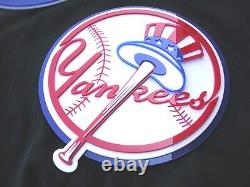 YANKEES 3D top hat 3D sign art 3-D signs VINTAGE New York NY baseball Stadium LG