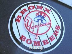 YANKEES 3D top hat 3D sign art 3-D signs VINTAGE New York NY baseball Stadium LG