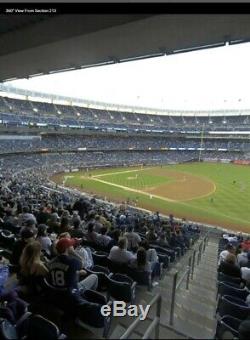 YANKEES vs RED SOX Sunday Aug 04, 2019 Main Level section 213, TWO TICKETS (2)