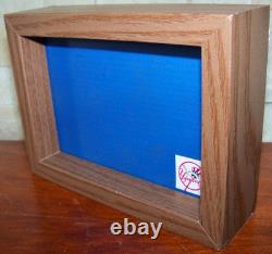 YANKEE STADIUM DUGOUT PAD DISPLAY Ruth Mantle DiMaggio Jeter Maris Judge Yogi