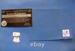 YANKEE STADIUM DUGOUT PAD DISPLAY Ruth Mantle DiMaggio Jeter Maris Judge Yogi