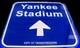 Yankee Stadium Metal Replica Sign New York Mantle Jeter Mattingly Ruth Judge