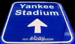 YANKEE STADIUM METAL REPLICA SIGN New York Mantle Jeter Mattingly Ruth Judge