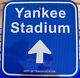 Yankee Stadium Metal Replica Sign New York Mantle Jeter Mattingly Ruth Judge