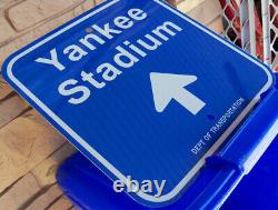 YANKEE STADIUM METAL REPLICA SIGN New York Mantle Jeter Mattingly Ruth Judge