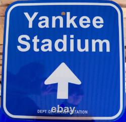 YANKEE STADIUM METAL REPLICA SIGN New York Mantle Jeter Mattingly Ruth Judge