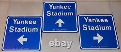 YANKEE STADIUM METAL REPLICA SIGN New York Mantle Jeter Mattingly Ruth Judge