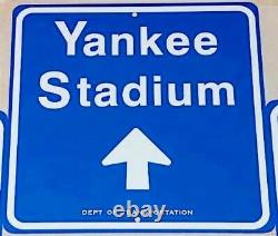 YANKEE STADIUM METAL REPLICA SIGN New York Mantle Jeter Mattingly Ruth Judge