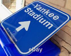 YANKEE STADIUM METAL REPLICA SIGN New York Mantle Jeter Mattingly Ruth Judge