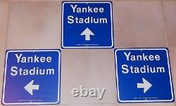 YANKEE STADIUM METAL REPLICA SIGN New York Mantle Jeter Mattingly Ruth Judge