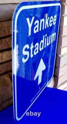 YANKEE STADIUM METAL REPLICA SIGN New York Mantle Jeter Mattingly Ruth Judge