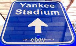 YANKEE STADIUM METAL REPLICA SIGN New York Mantle Jeter Mattingly Ruth Judge