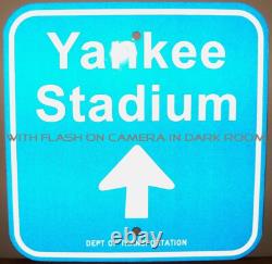 YANKEE STADIUM METAL REPLICA SIGN New York Mantle Jeter Mattingly Ruth Judge