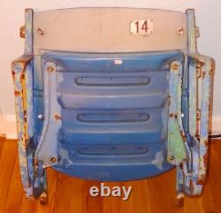 YANKEE STADIUM SEAT 14 Jeter Mattingly Judge Mantle Gehrig DiMaggio Ruth Maris